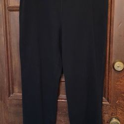 Talbots Everyday Stretch Black Pants Size XL