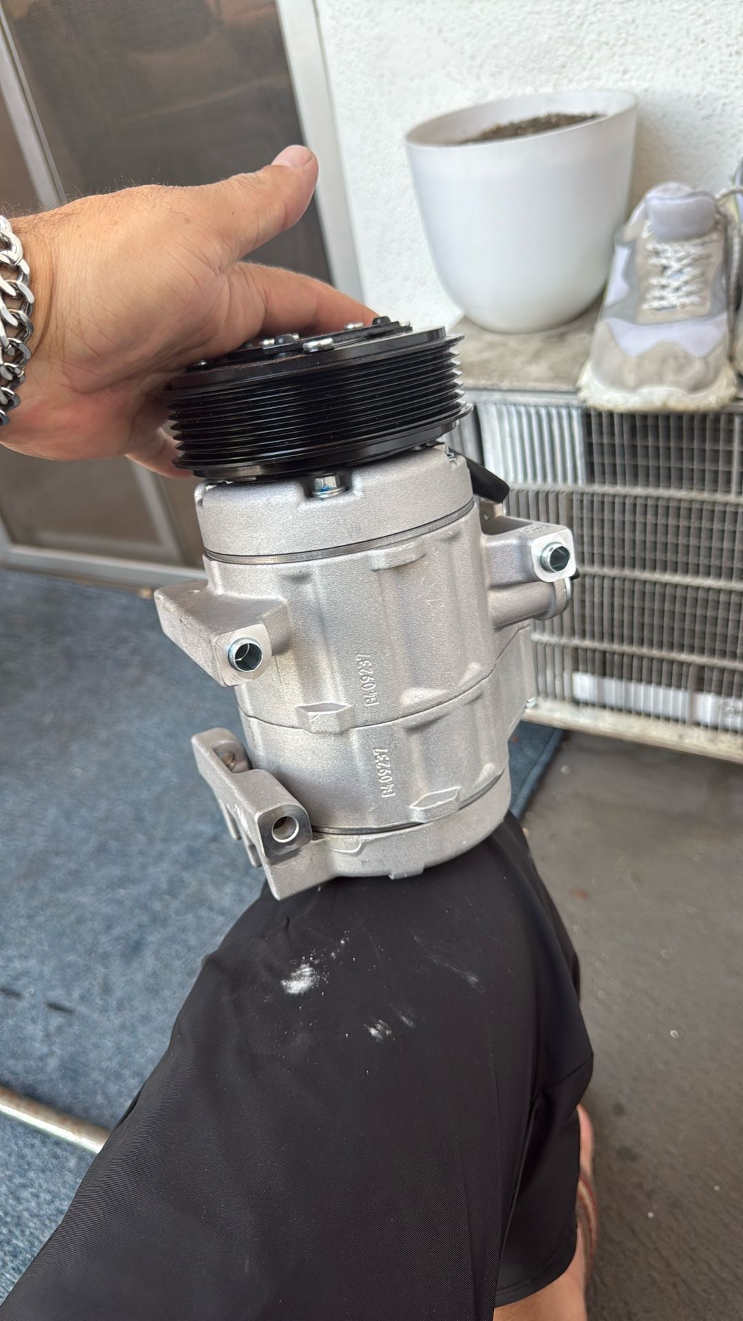 ACC141 is the model number an automotive air conditioning compressor.