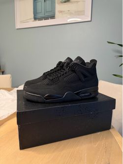 Jordan 4 Black Cat size 12