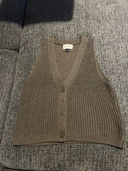 Green/Gray Sweater Vest