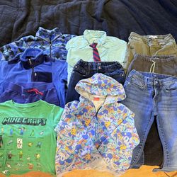 Lot of 10 pieces 7-8 yrs boy clothes/jeans/sweater