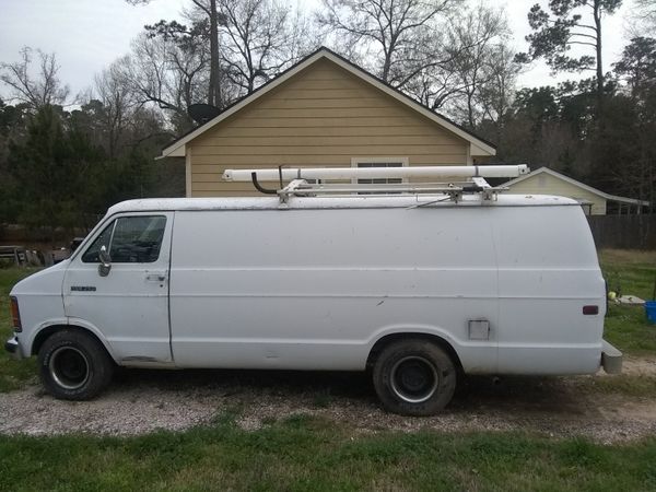Dodge Work Van >> 1991 Huge Dodge Work Van 5 2 Liter 3 4 Ton For Sale In Montgomery Dodge Work Van >> 1991 Huge Dodge Work Van 5 2 Liter 3 4 Ton For Sale In Montgomery