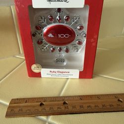 Hallmark Ruby Elegance State Farm Ornament