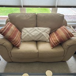 Leather - Loveseat & Reclining Theater Chairs