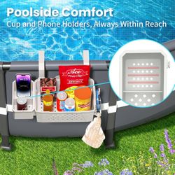 Pool Side Storage Baskets