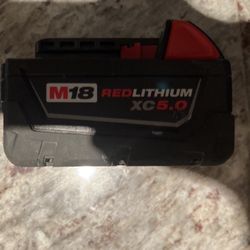 Milwaukee battery M18 