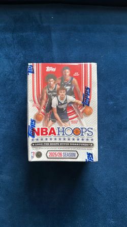 Topps 2025-26 NBA Hoops Basketball  Box