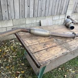 G37 Or Q50 Straight Pipe Dual Mufflers