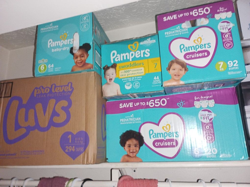 Diapers Size 6 And 7