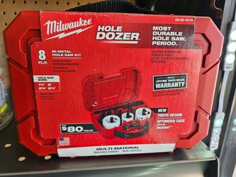 Milwaukee Hole Saw Kit 8-Piece