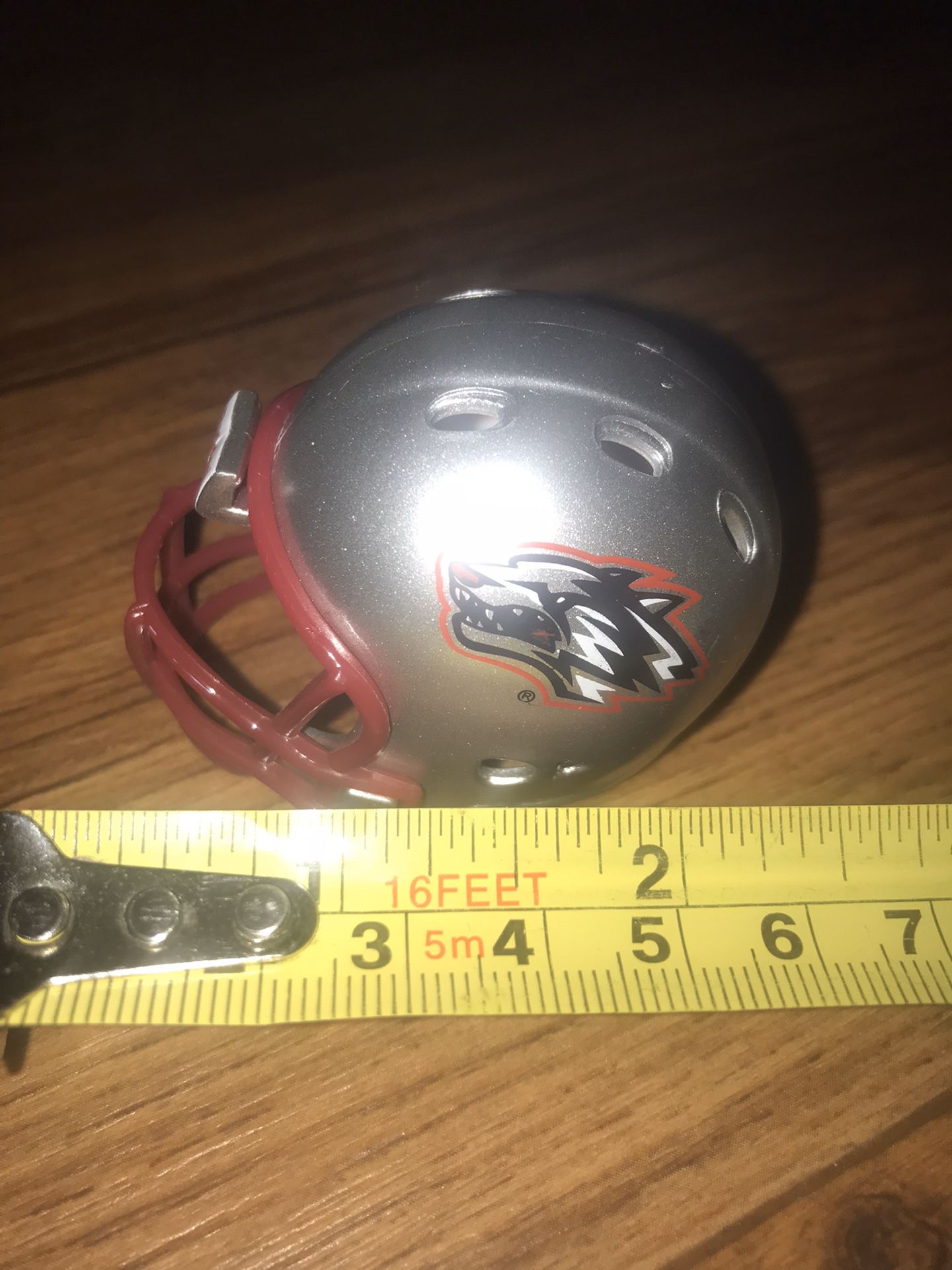 New Mexico State lobos mini football helmet