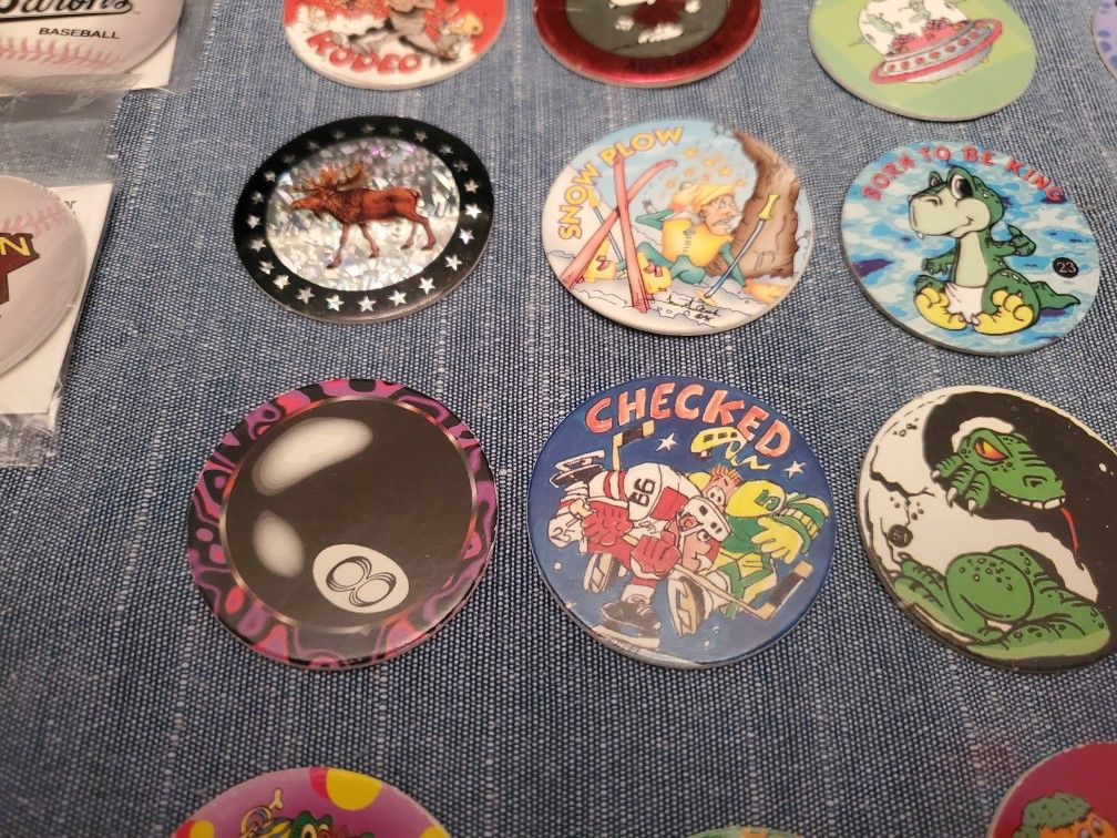28 Vintage POGS. Disney, Rugrats etc