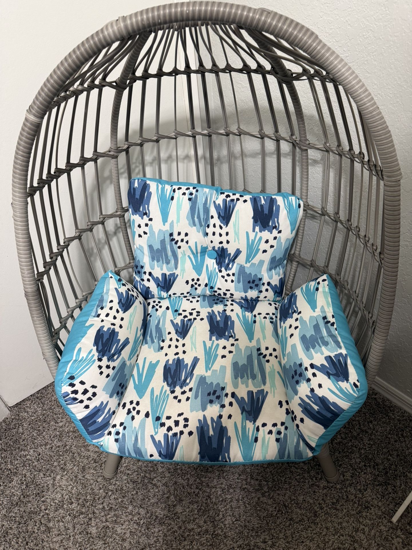 Wicker Egg Chair For Kids