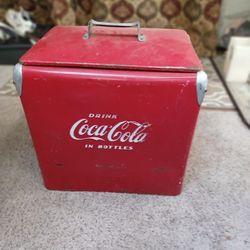 Vintage Coca Cola cooler