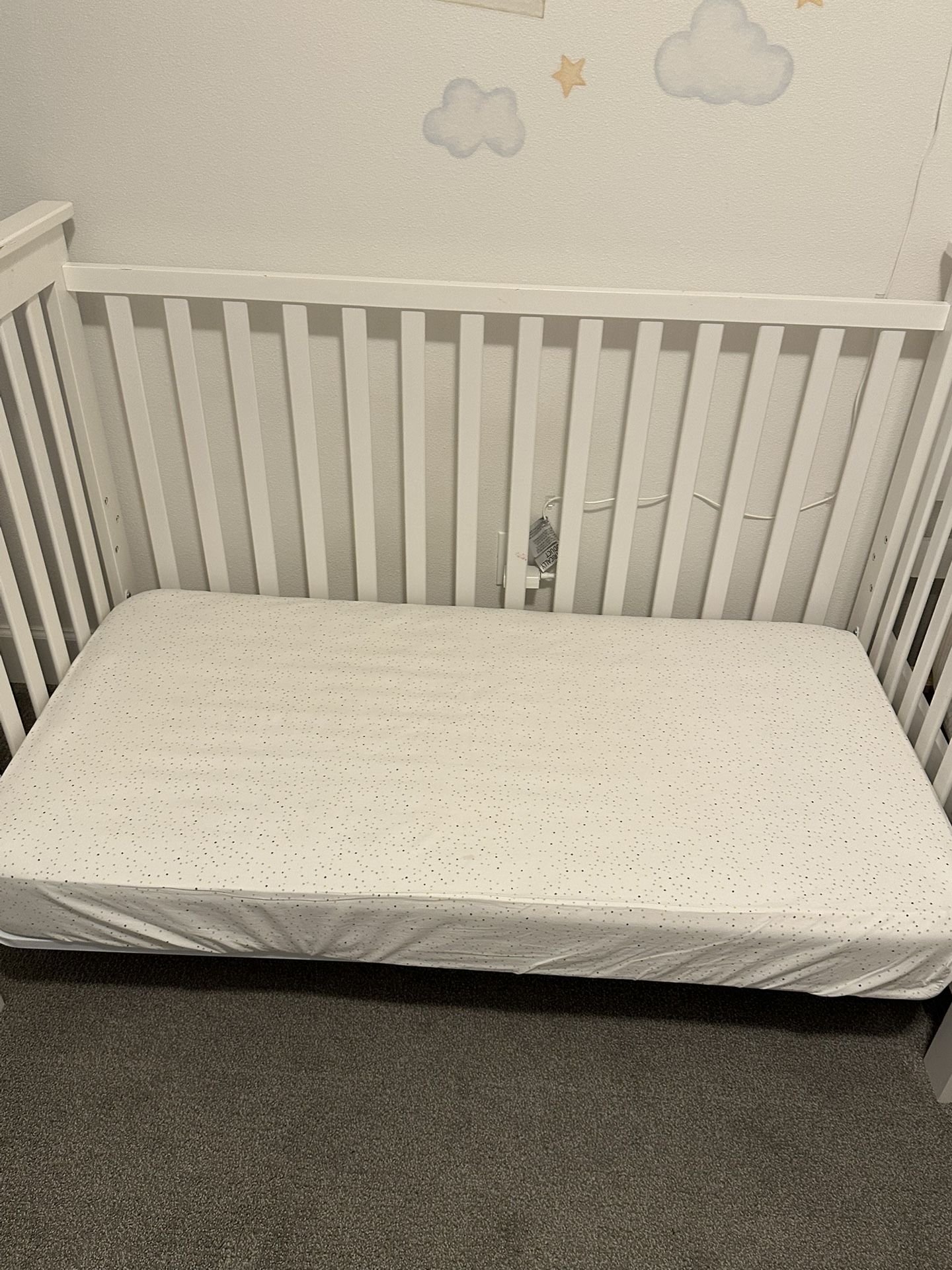 Baby Crib With Mattress