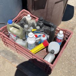 Miscellaneous Automotive Oils Take Crate For $20