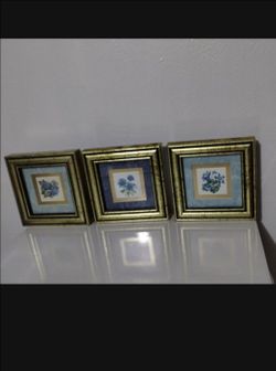 1992 PRETTY PETAL COLLECTIBLES SET OF 3/ P1000