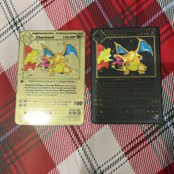Charizard Metal Cards
