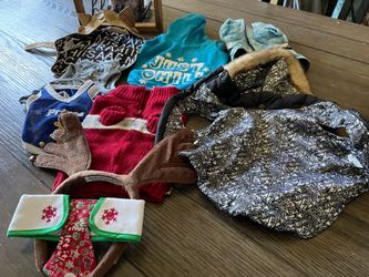 Dog clothes XS/S gently used