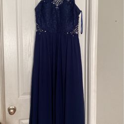 Size 13 Blue Dress. 
