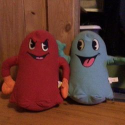 PAC-Man Plush Dolls