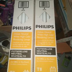 PHILLIPS 10PK F32T8/DELUXE NEUTRAL WHITE