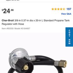 BBQ Hose Connection 
