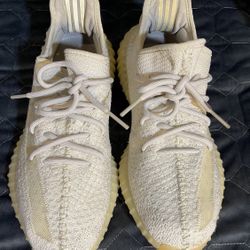  Size 10  1/2” - adidas Yeezy Boost 350 V2 Light Beige(Good)✨ Ck All Picture