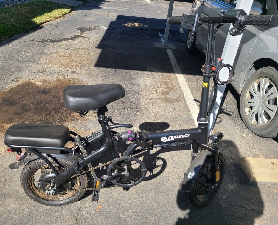 Foldable Ebike For Adults EBKAROCY 400W