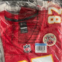 Travis Kelce Womans Jerseys chiefs Red Medium