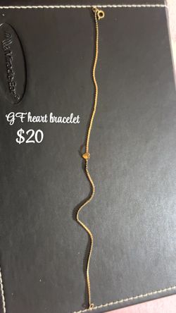 GF Heart Bracelet 
