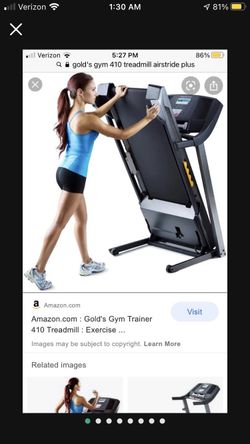 GoldGym Treadmill