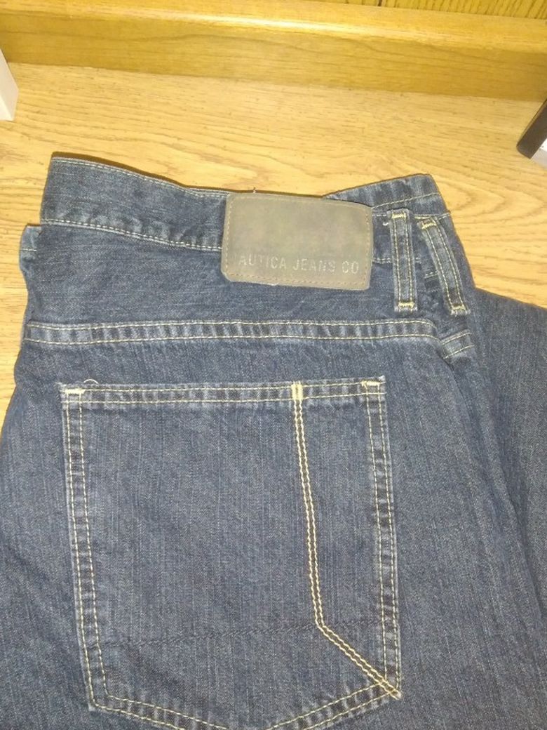 Mens NAUTICA Jeans 36x34 EUC