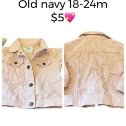 OLD NAVY 18-24 MONTHS JACKET GIRLS GREAT CONDITION 💖💖M3