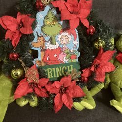 Grinch Christmas Wreath