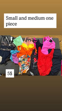Adult’s bathing suits 5$