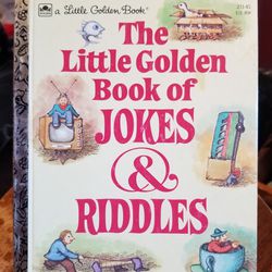 Little Golden Book #211-45 The Little Golden Book of Jokes & Riddles