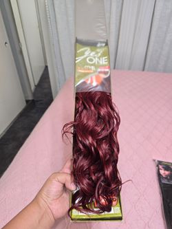 Yes One Wavy Hair Extensions – Burgundy Red