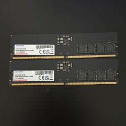 ADATA DDR5 RAM 16gb X 2 