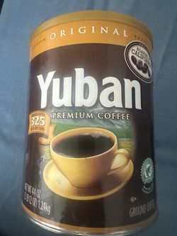 Yuban Premium Coffee 44 oz Medium roast ground coffee, makes up to 325 cups.