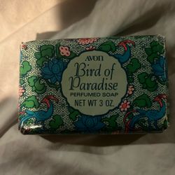 Avon Vintage Bird Of Paradise Soap
