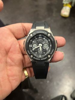 Casio GSHOCK GSTEEL SILVER BLACK