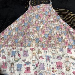 Vintage Patties Paper Doll Apron