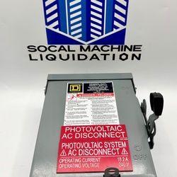 Square D / DU221RBUP / General Duty Non-Fused Safety Switch 2-Pole 30A NEMA 3R