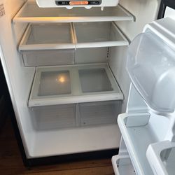 GE Stainless Steel Refrigerator Freezer Clean 
