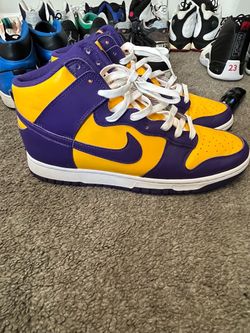 Nike Dunk High Lakers