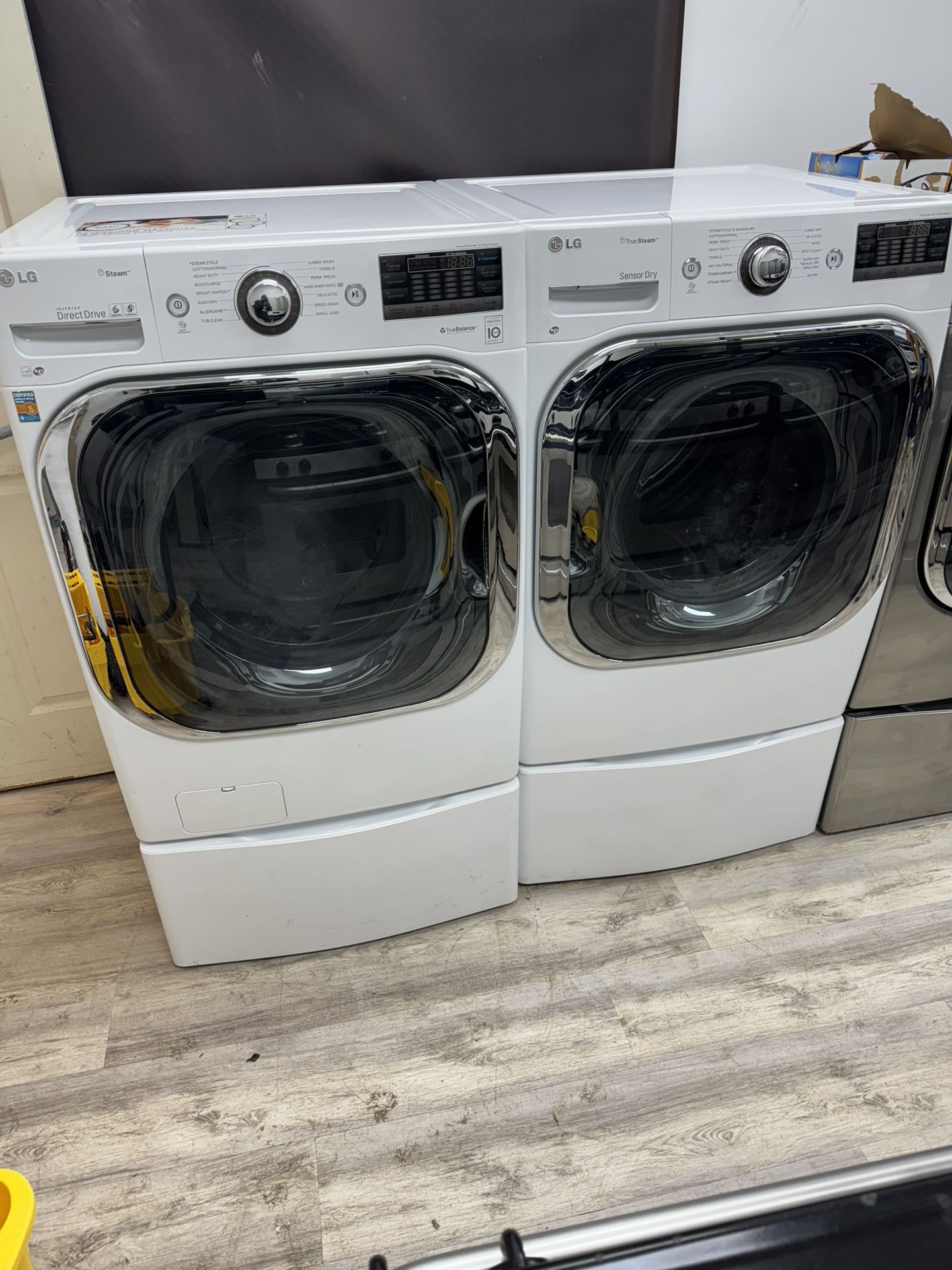Lavadora Secadora LG Gas