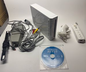Nintendo Wii with Wii sports
