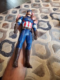 Talking Captain America figure