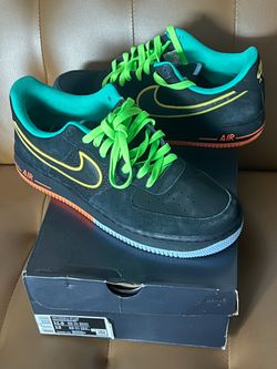 DM9051-001 Nike Air Force 1 Low Peace and Unity Black Size 11.5  w/box